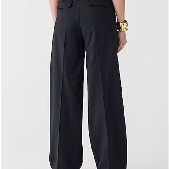 J. Crew Wide-leg essential pant in city twill NWT - Picture 3 of 12